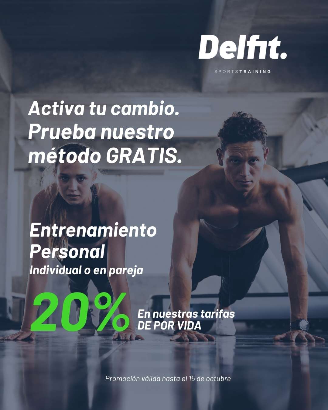 PROMO ENTRENAMIENTO PERSONAL OCTUBRE 2025